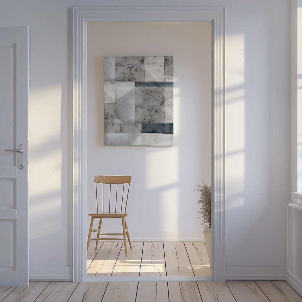 Abstract Geometric Pattern | Canvas