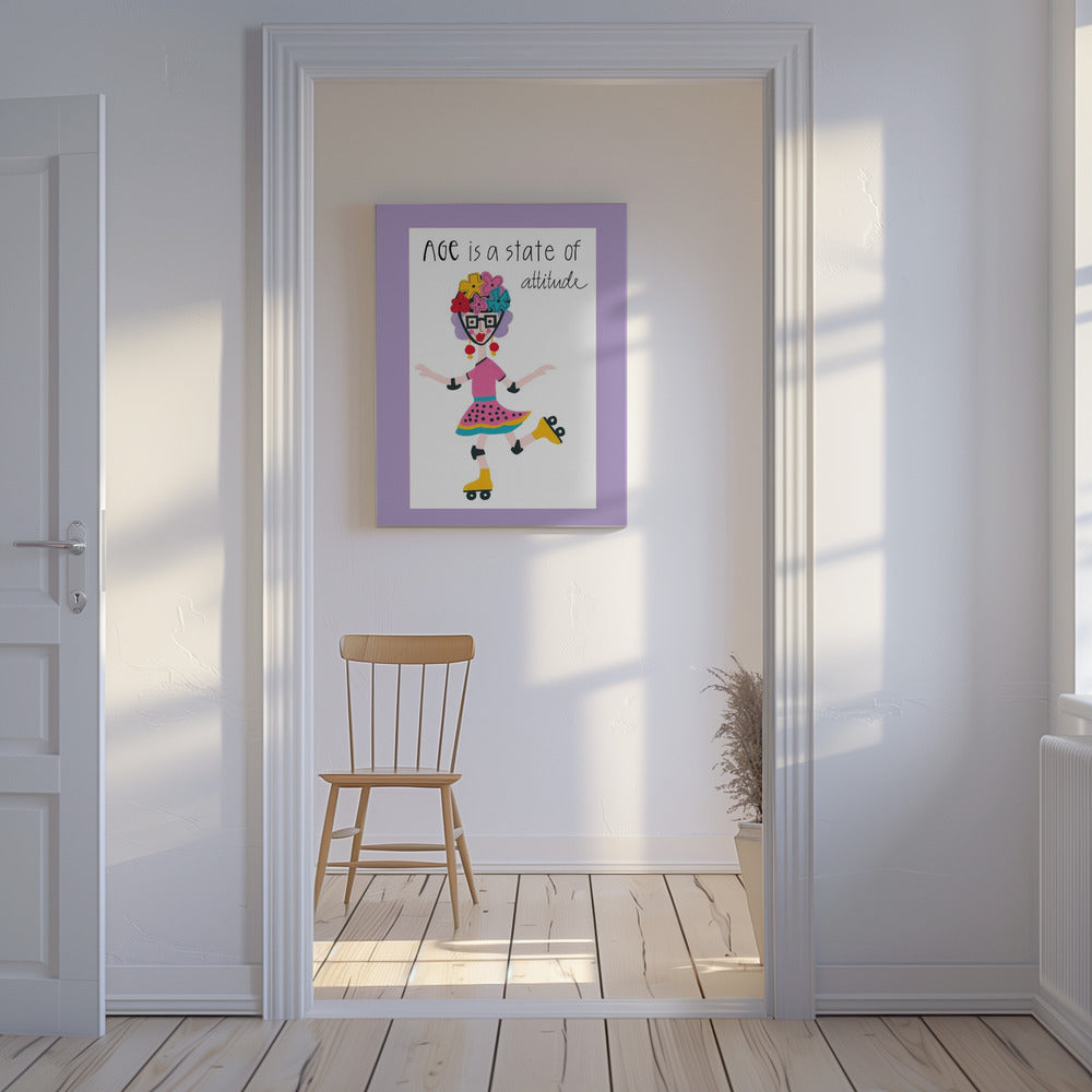 Age Is A State Of Attitude | Canvas