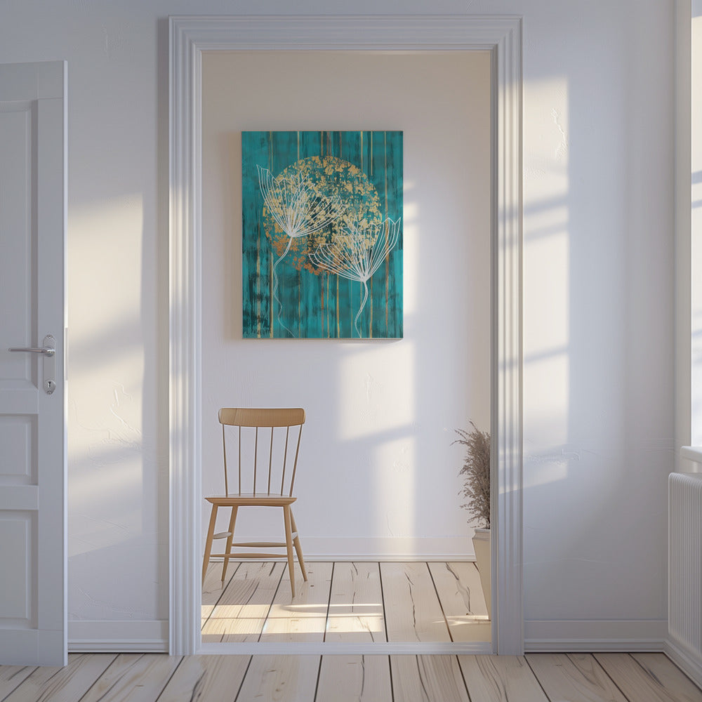 Abstract Botanical Art Print | Canvas