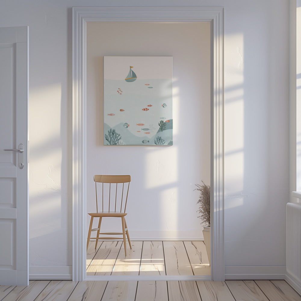 Under the Blue Sea | Canvas