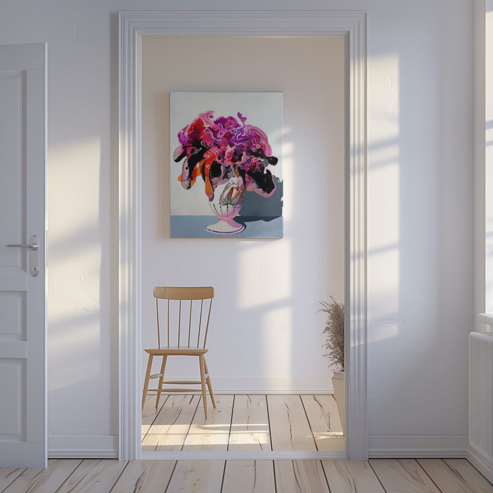 Bouquet of Flowers in a Vase | Canvas
