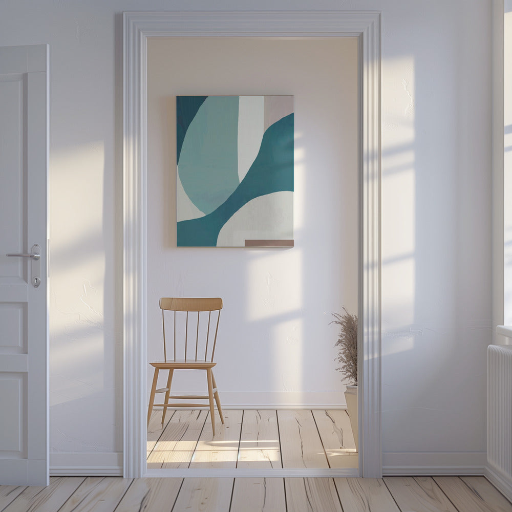 Flowing Wavescape | Canvas