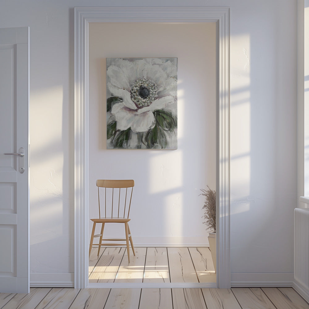 White Blossom Bliss | Canvas