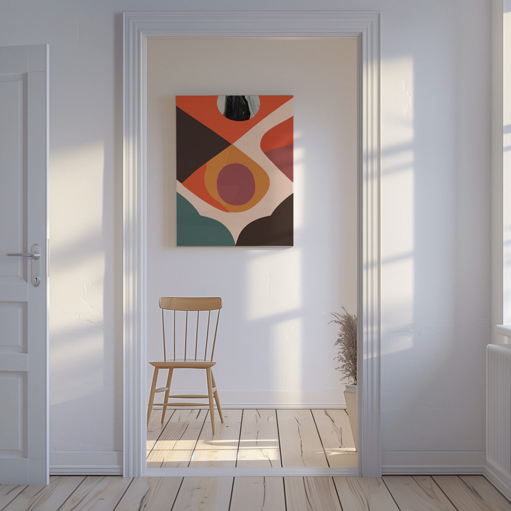 Geometric Forms And Muted Colors | Canvas