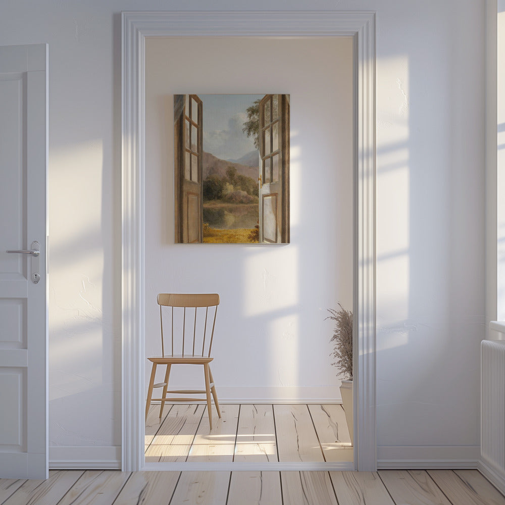 The Mountain View | Canvas