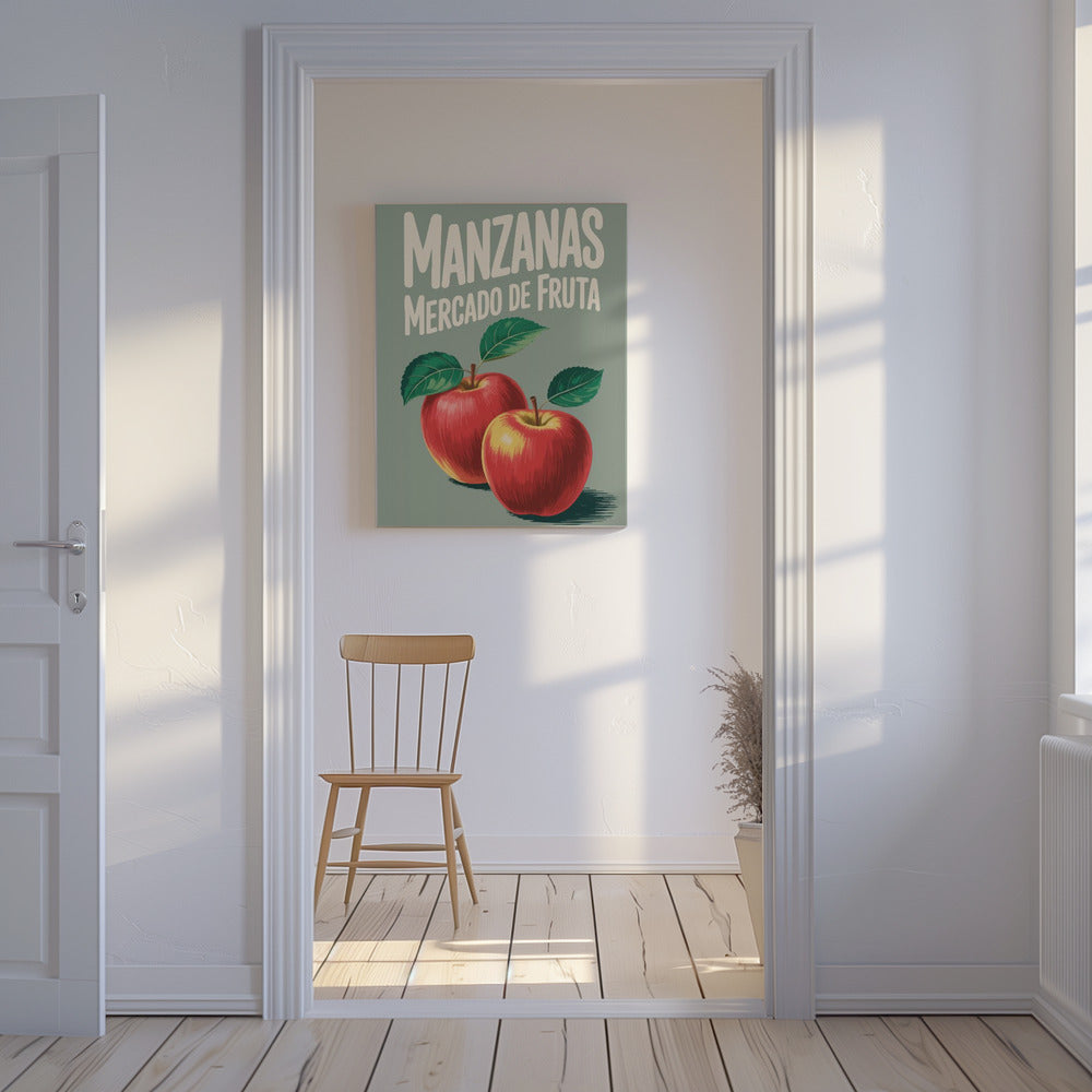 Vibrant Red Apples | Canvas