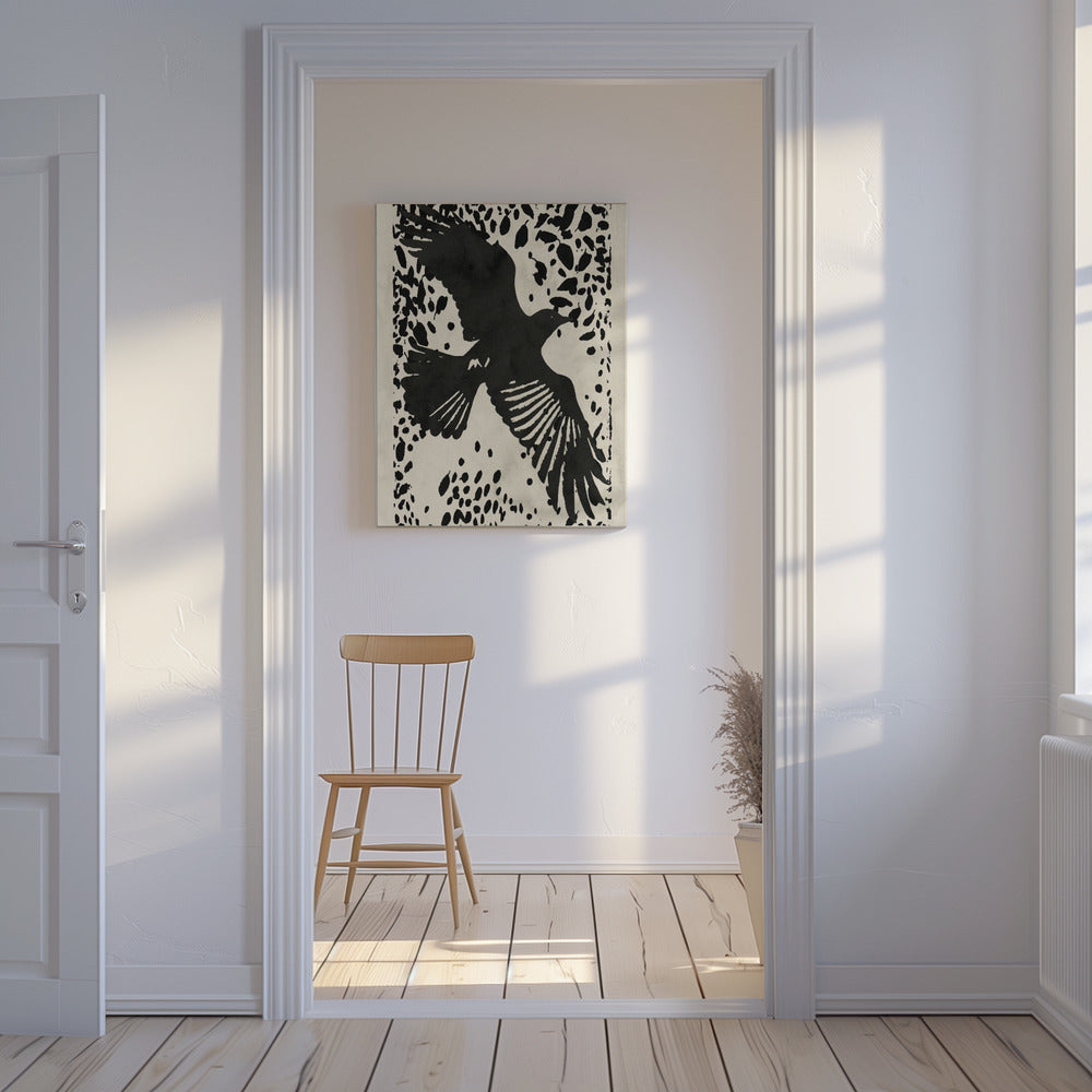 Ascent Through Shadows | Canvas