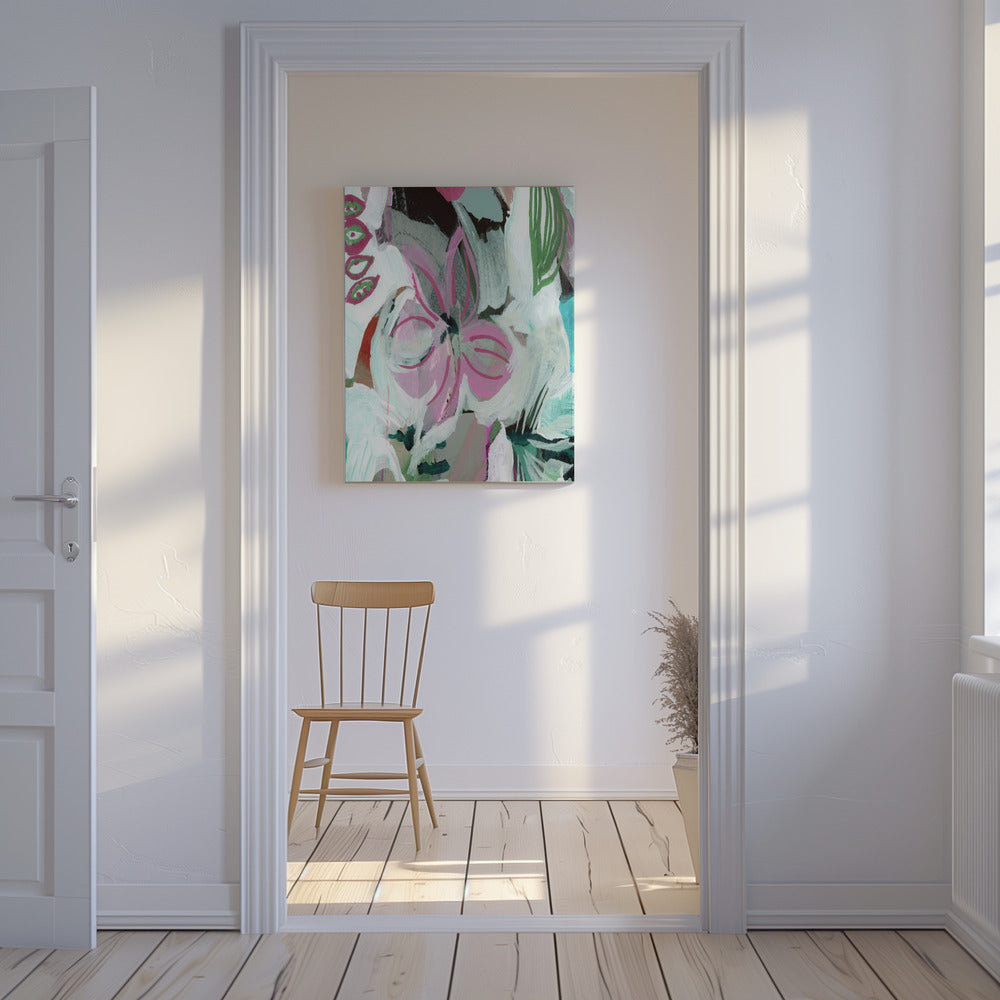 Painted Bloom Whispers | Canvas