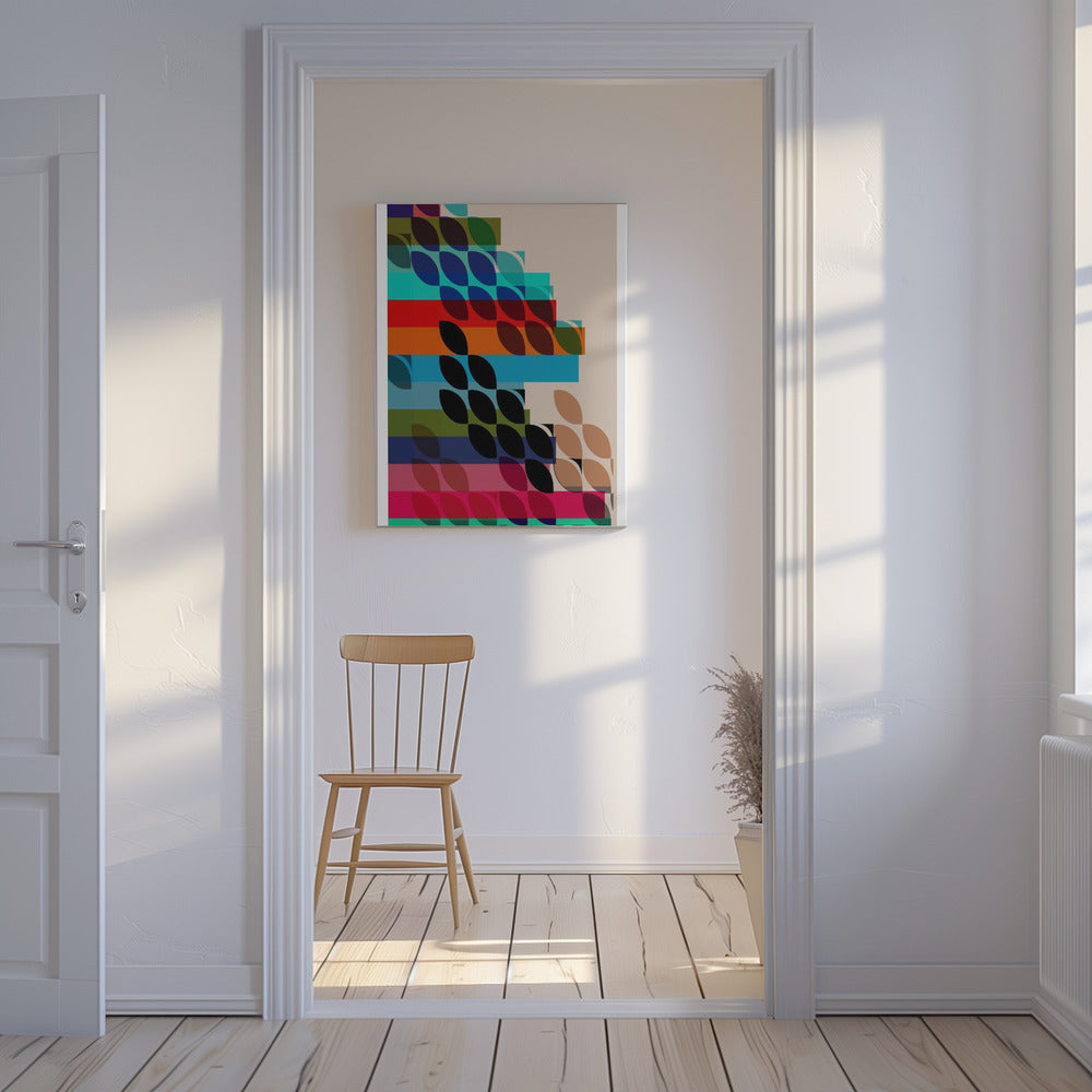 Geometric Shapes And Vibrant Colors | Canvas