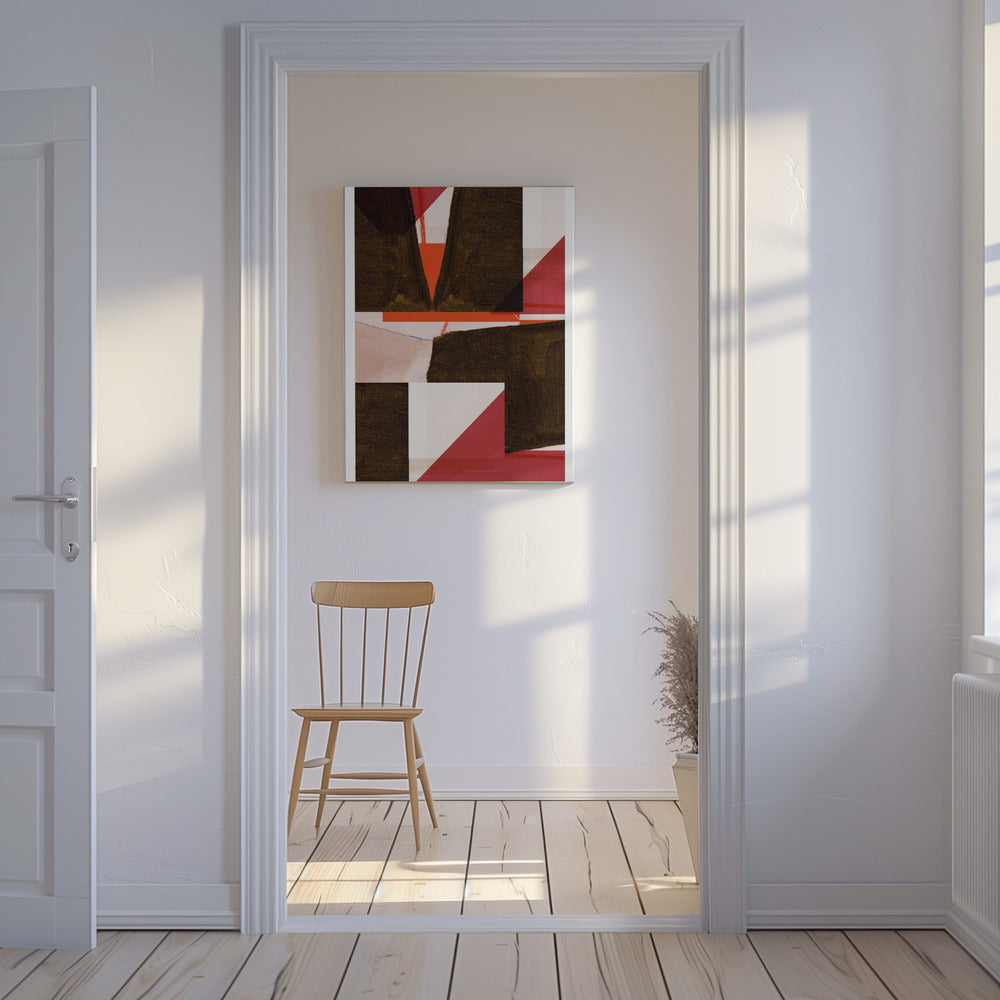 Colorful Bold Geometric Shapes | Canvas