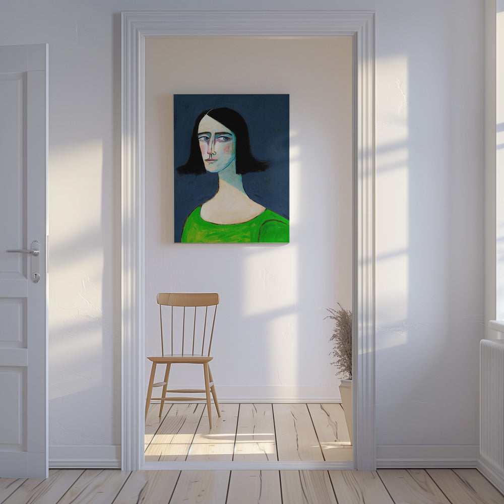 Woman Portrait - Never Look Back | Canvas