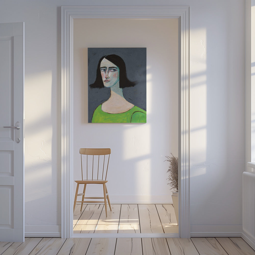 Woman Portrait - Never Look Back | Canvas