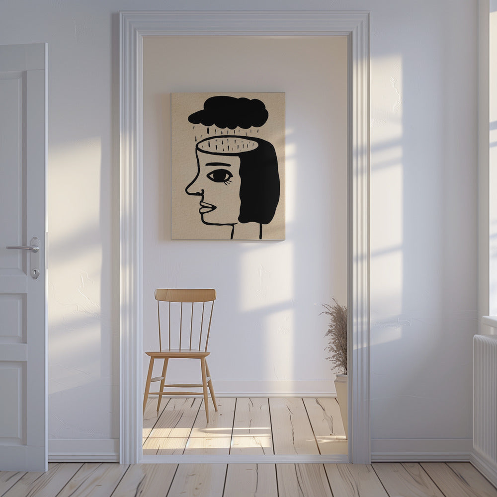 Clean Brain, all washed away. | Canvas