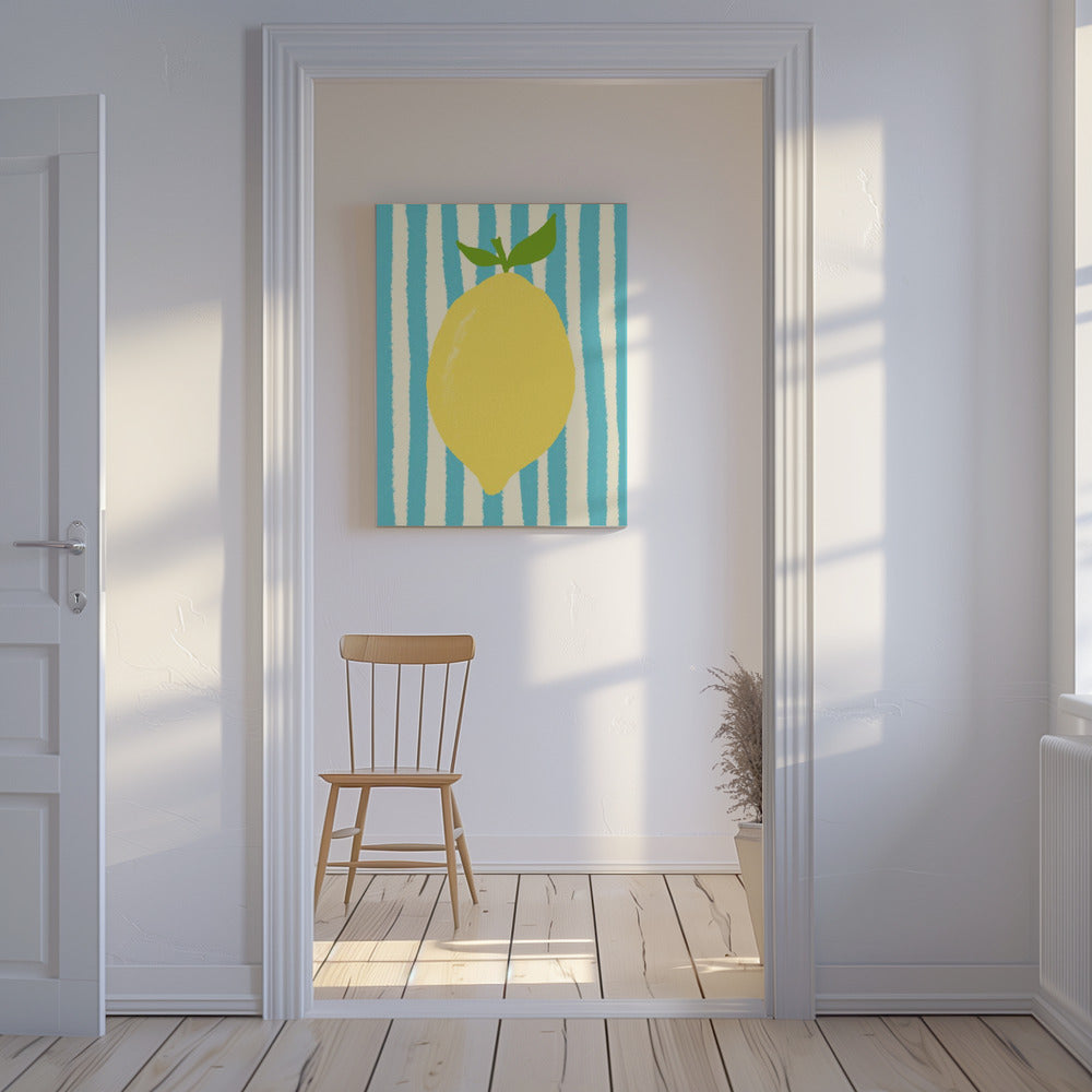 Limone light blue | Canvas