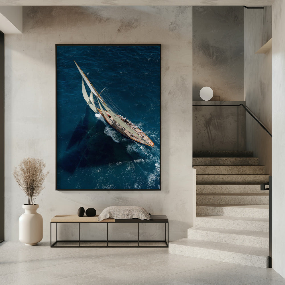 Team in race | Poster