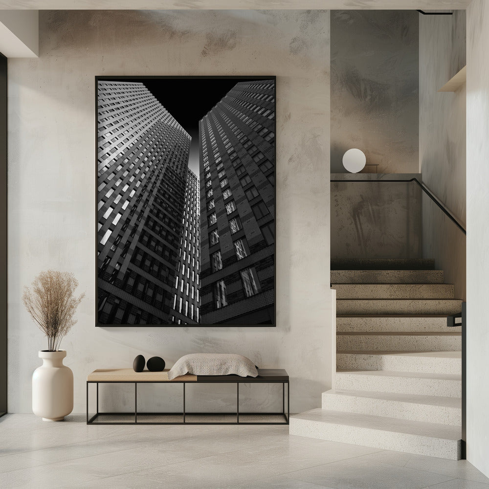 Between giants | Poster