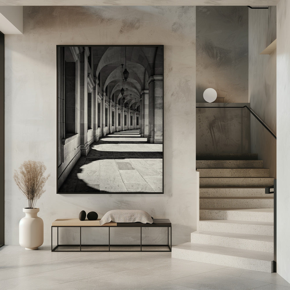 Curved Corridor | Poster