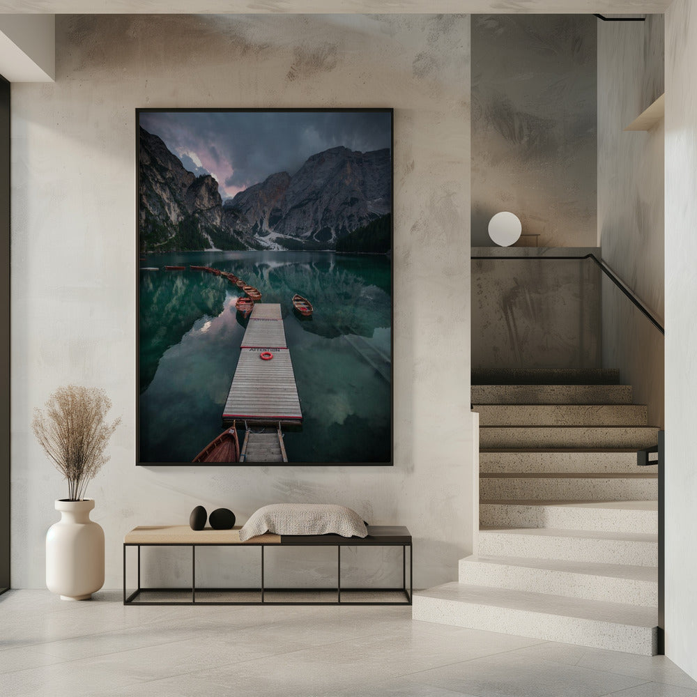 Braies reflections | Poster