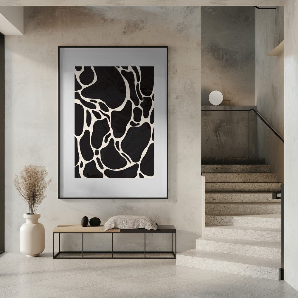 Giraffe Grey | Poster