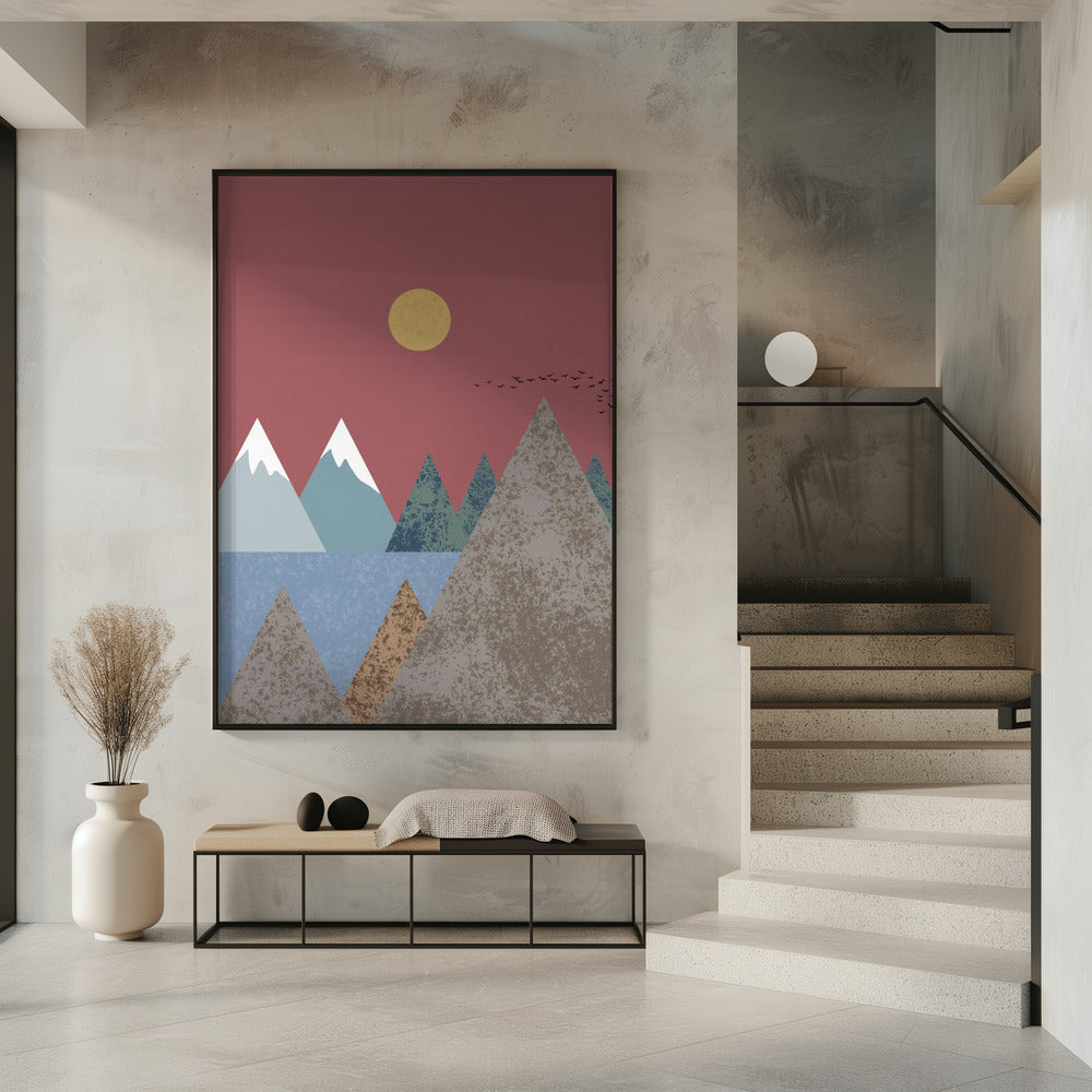 Mountain landscape | Poster
