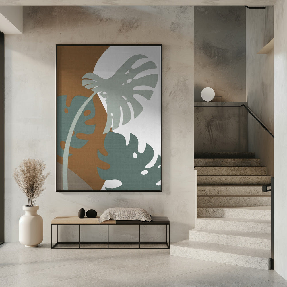 Monstera Cut Out 03 | Poster