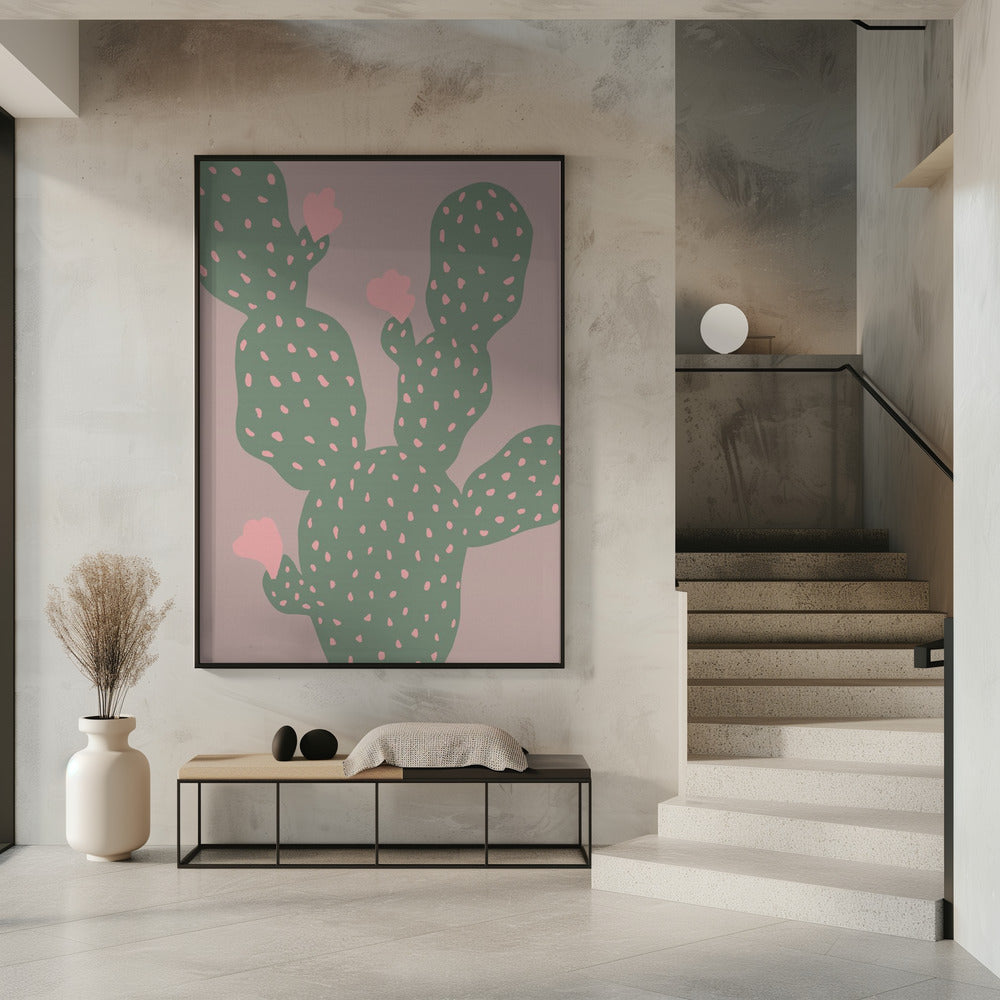 Green Cactus | Poster