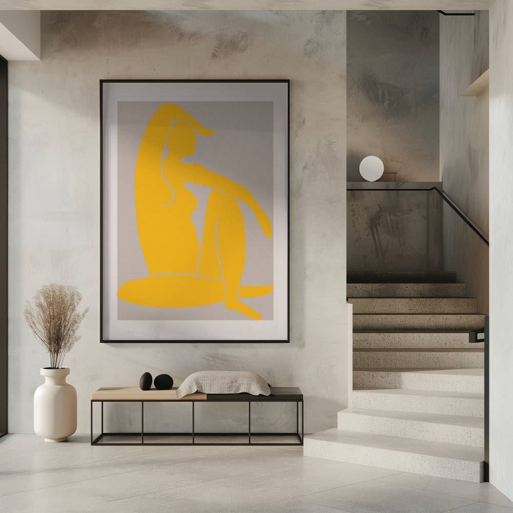 Yellow Figure | Poster