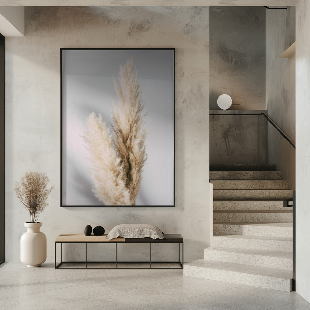 Pampas Grass Grey | Poster