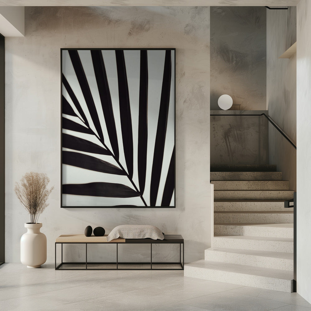 Graphic palm leaf_1 | Poster