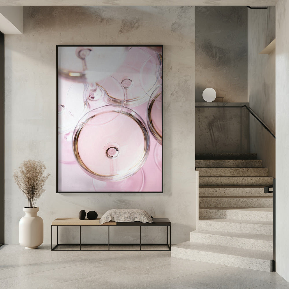 Champagne tower_2 | Poster