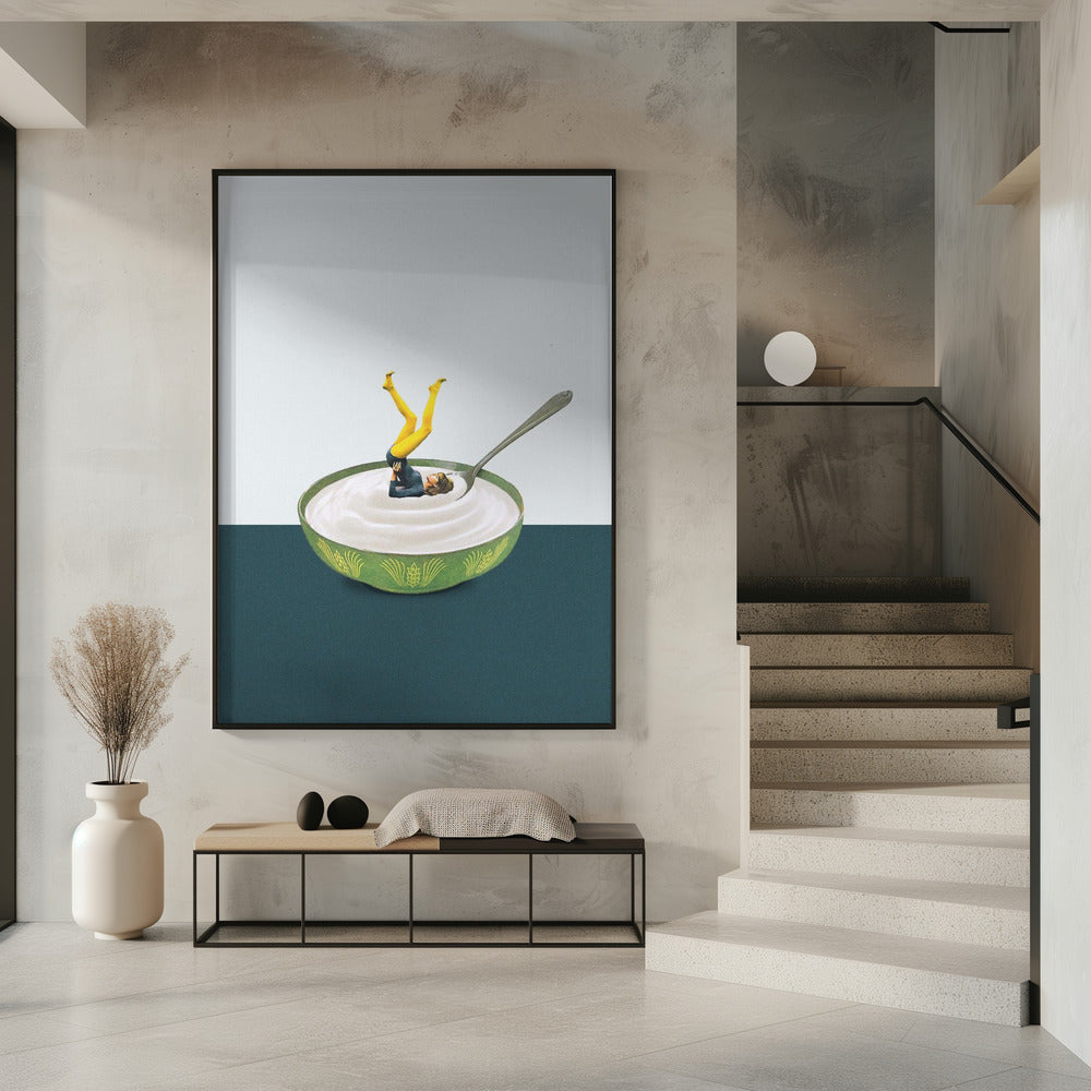 Yoga in my yogurt | Poster