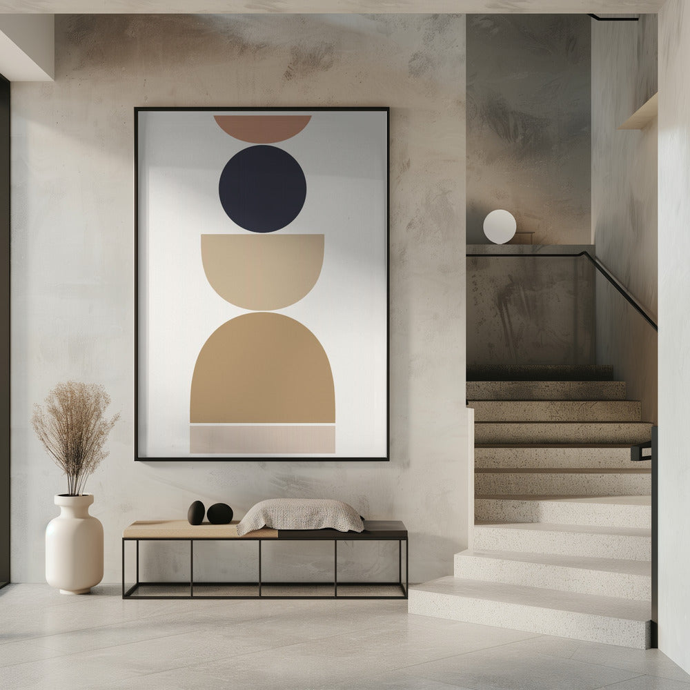 Abstract  Geometric Harmony | Poster