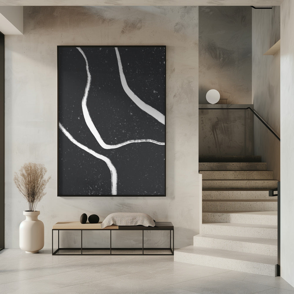 Monochrome Paths | Poster