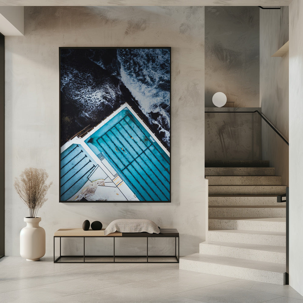 Most famous ocean pool in Australia | Poster