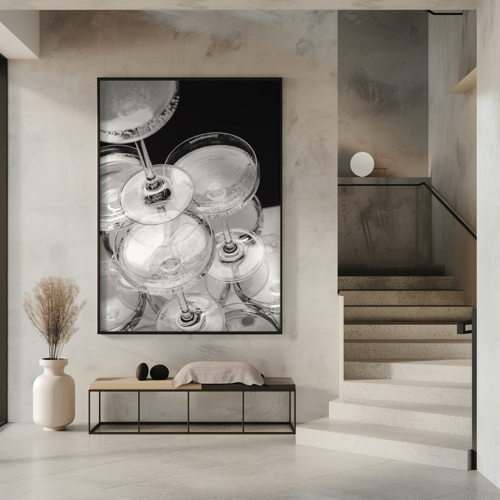 Champagne tower_5 | Poster