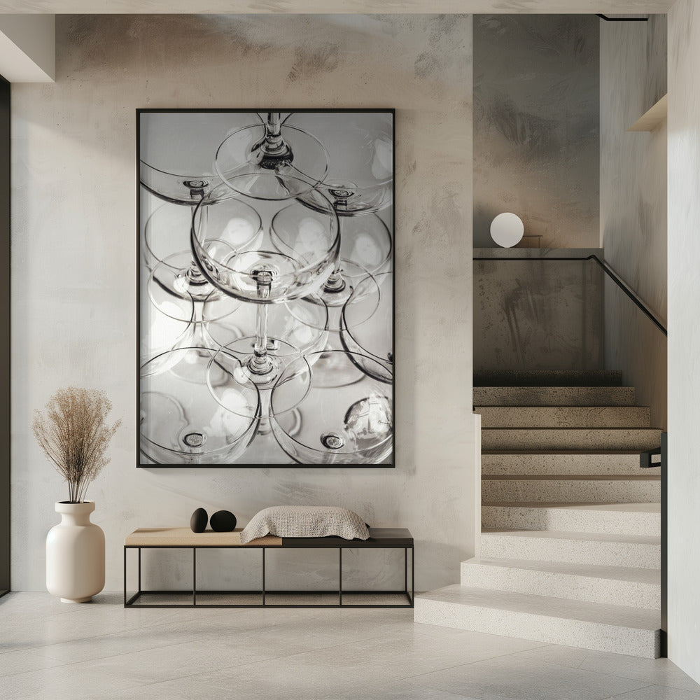 Champagne tower_7 | Poster