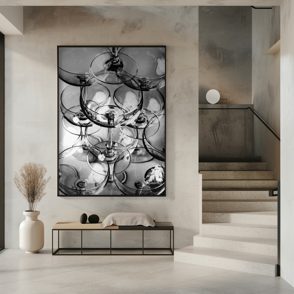 Champagne tower_8 | Poster