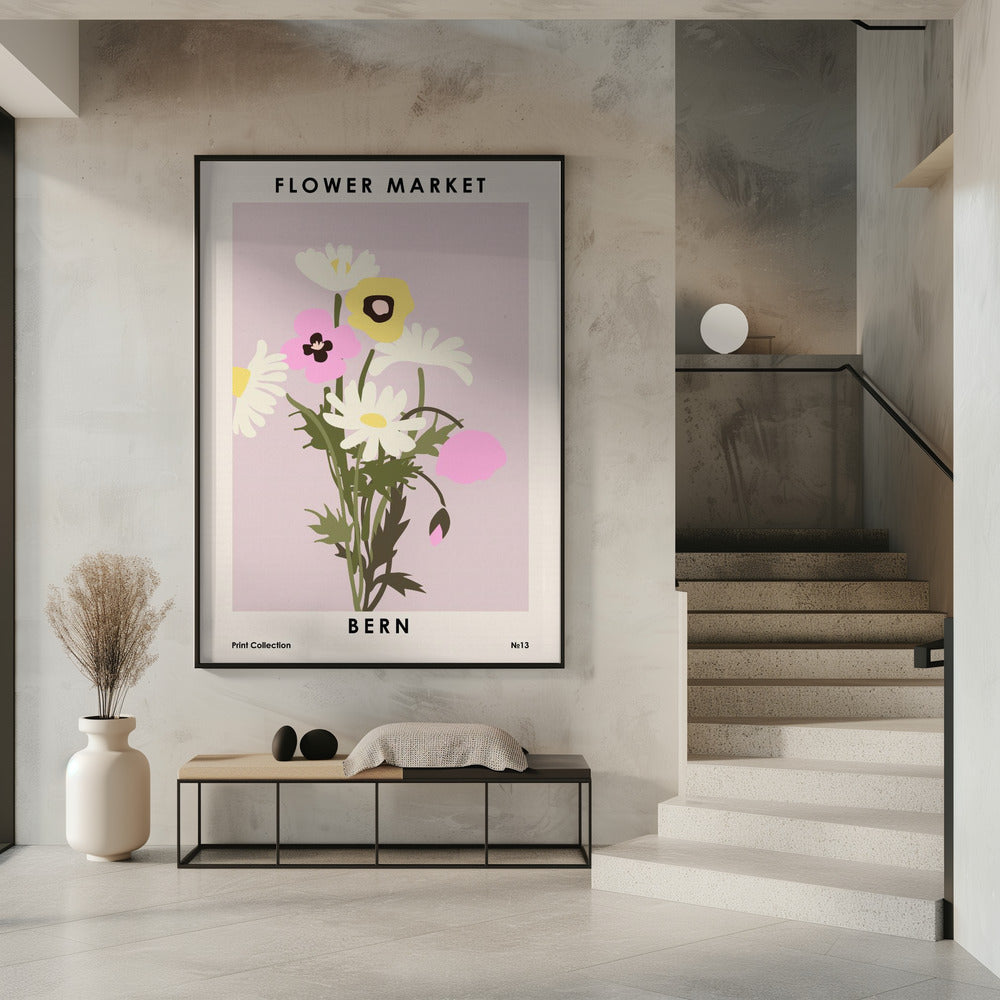 Flower Market Bern | Poster