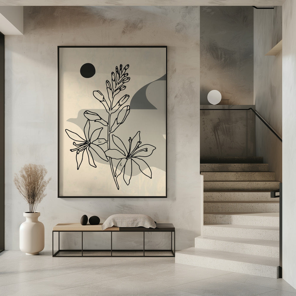 Abstract Flower 1 | Poster