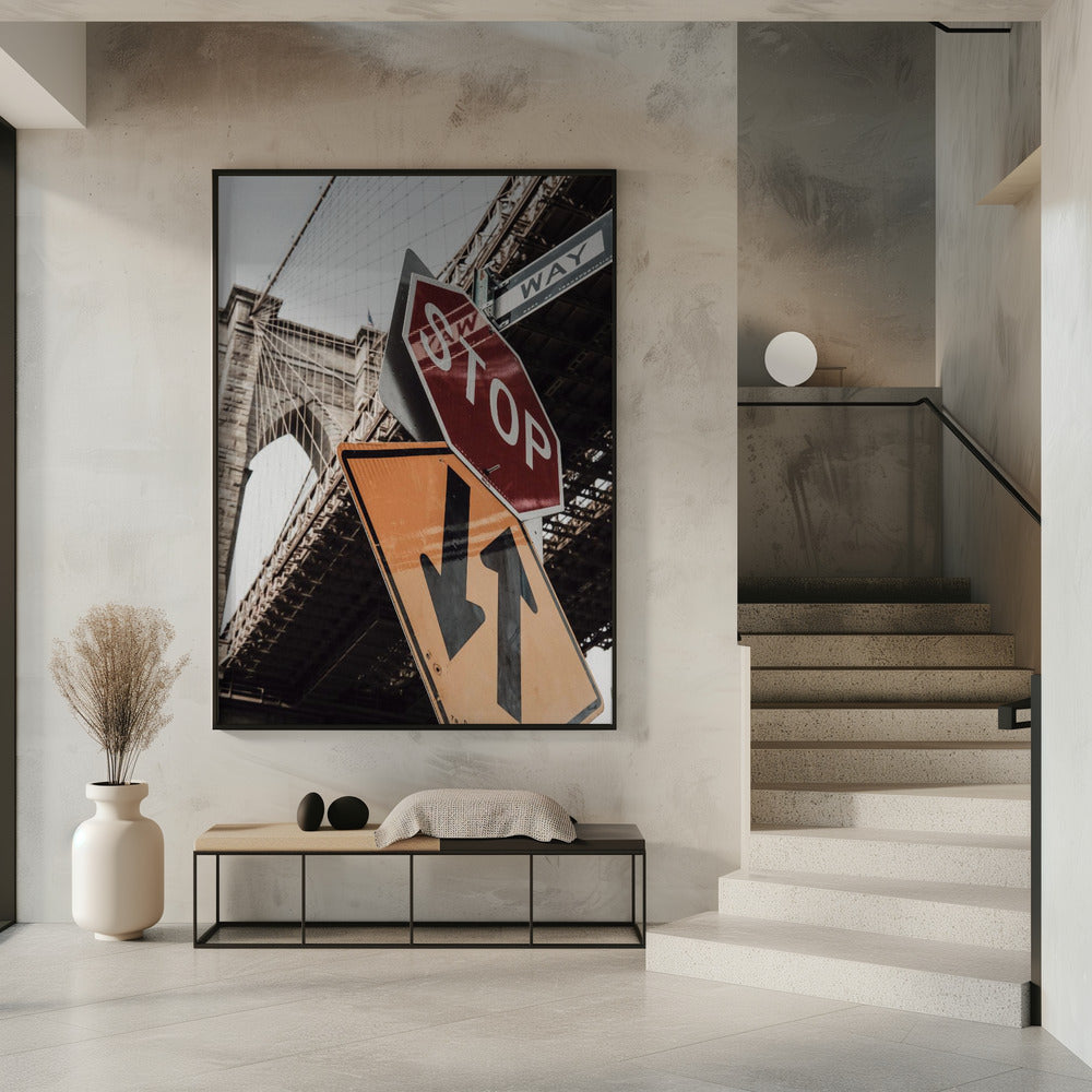 Brooklyn Bridge Stop | Poster