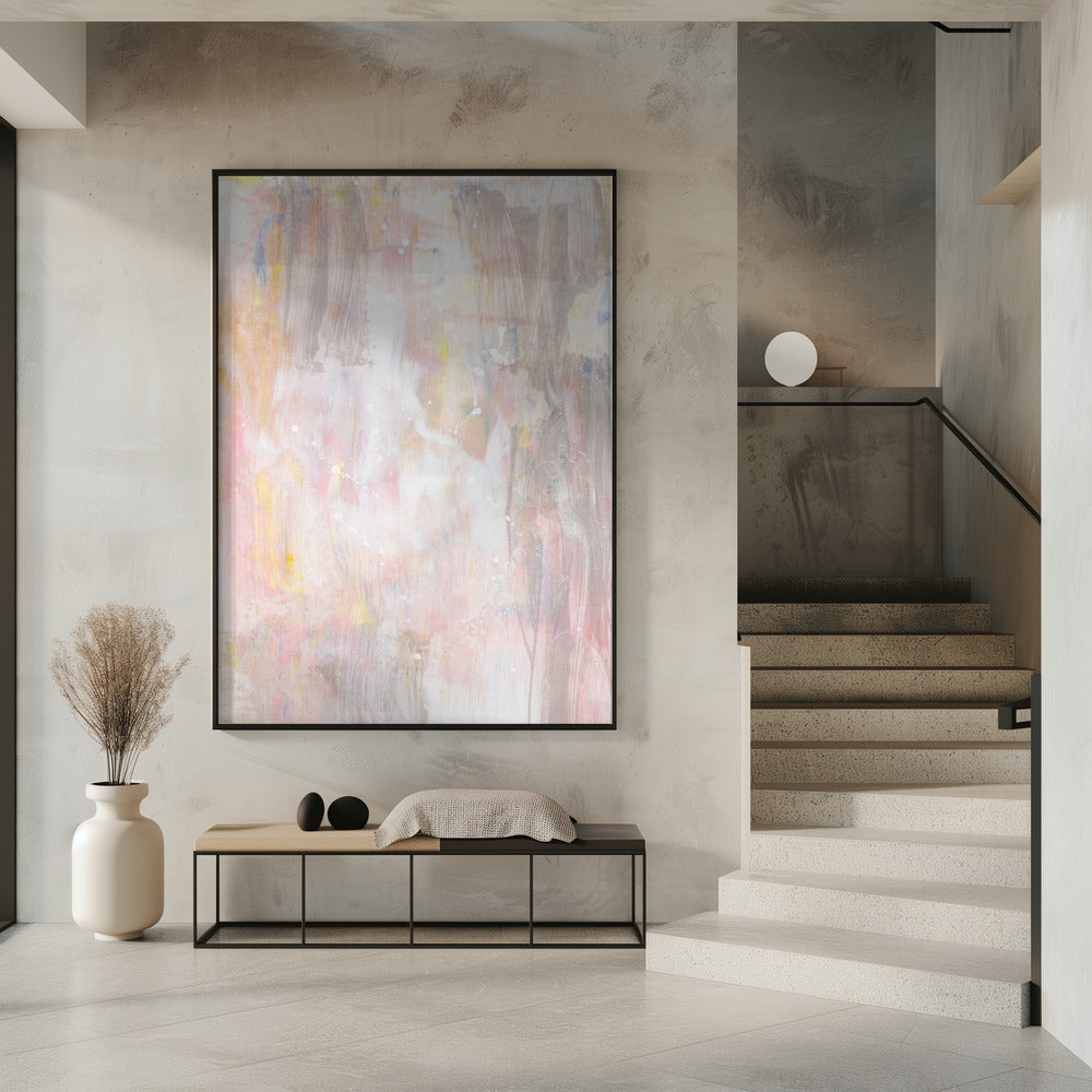 Fluid Brushstrokes and Subtle Splashes | Poster