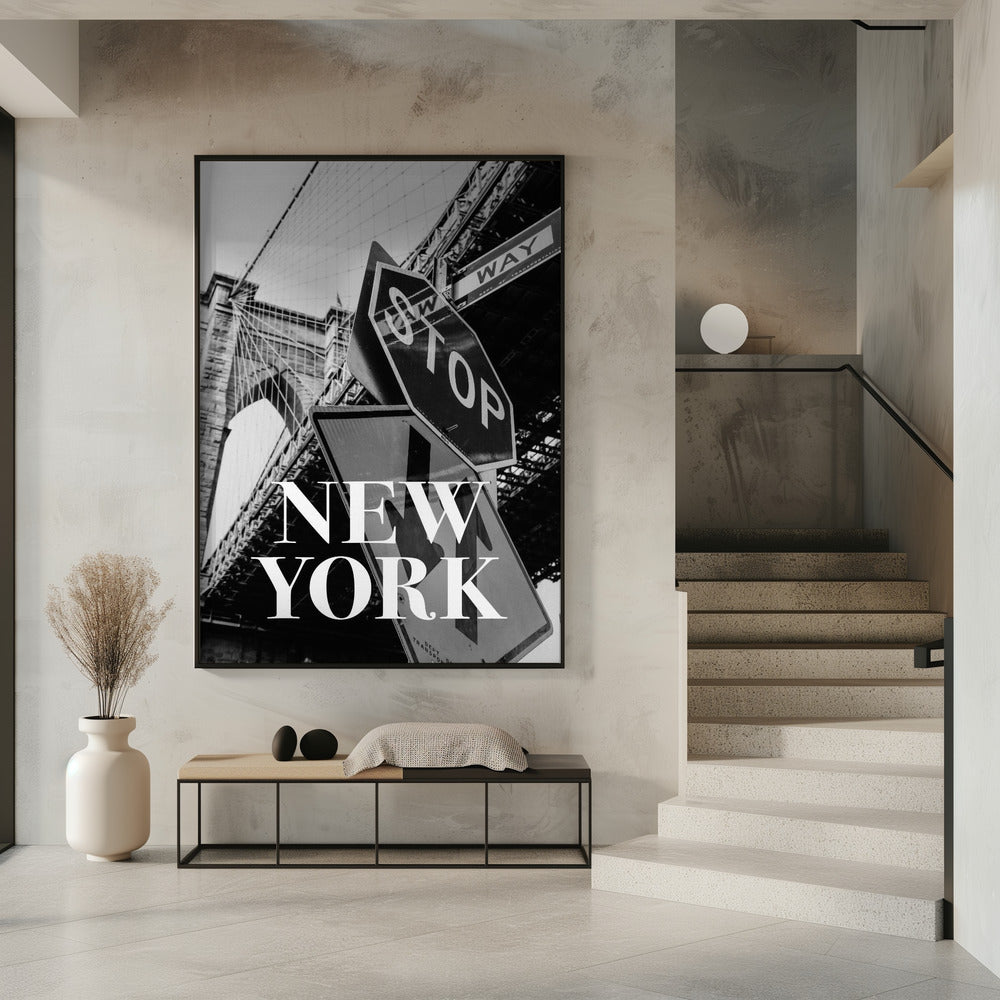 NYC Brooklyn Bridge | Poster