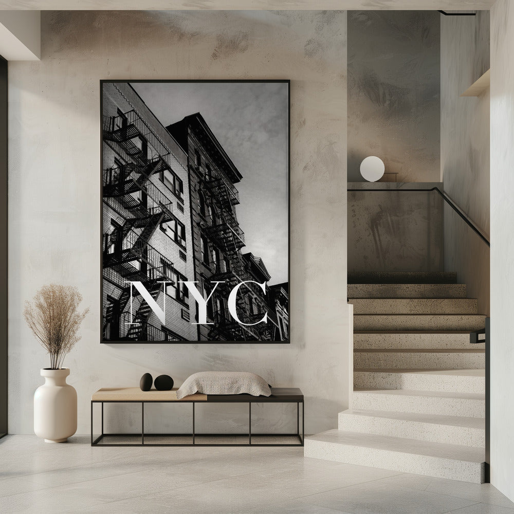 NYC Fire Escapes 2 | Poster