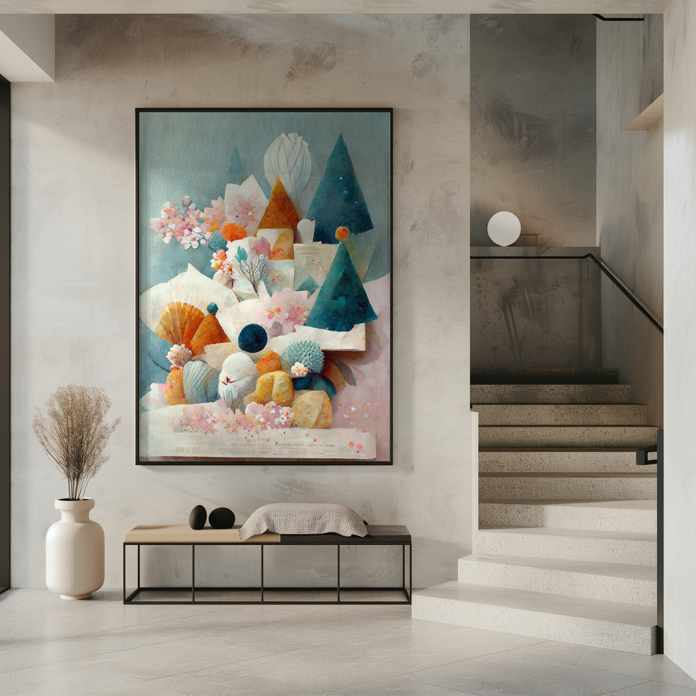 Whimsical Bloomscape | Poster