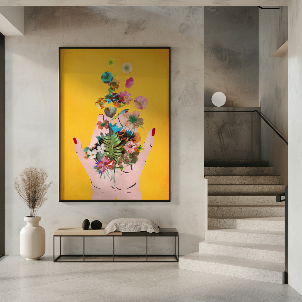 Floral Whirlwind | Poster