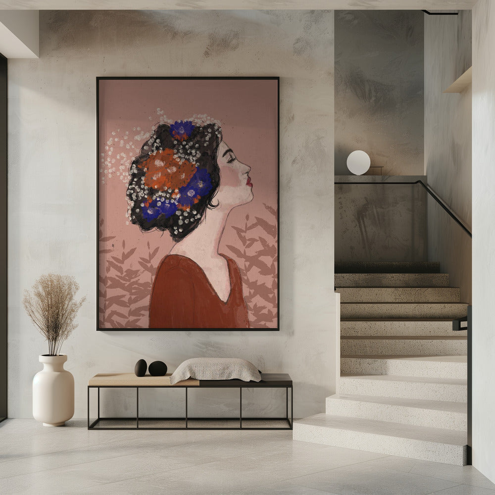 Blossoms in Profile | Poster