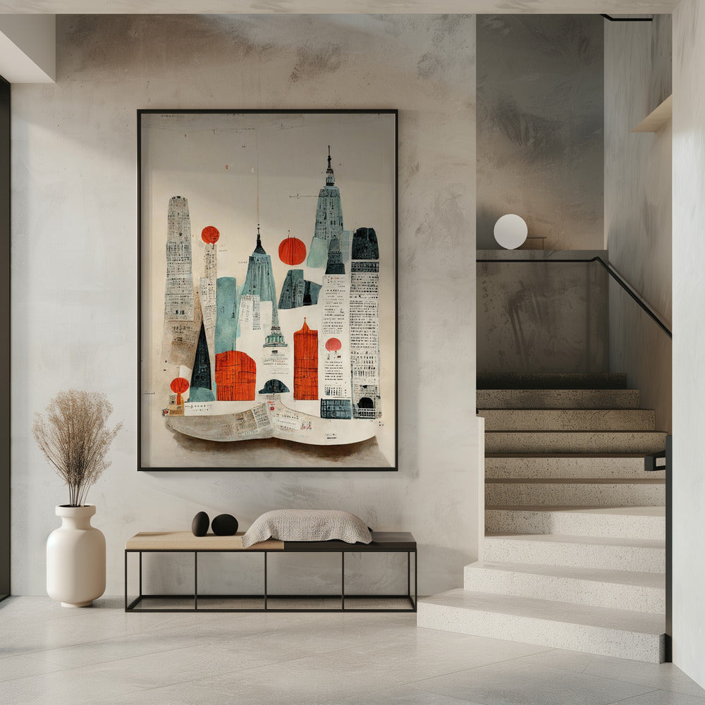 Cityscape Collage | Poster