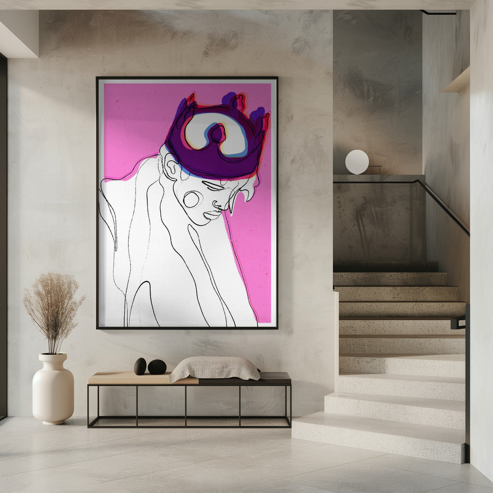 Crowned Reflection | Poster