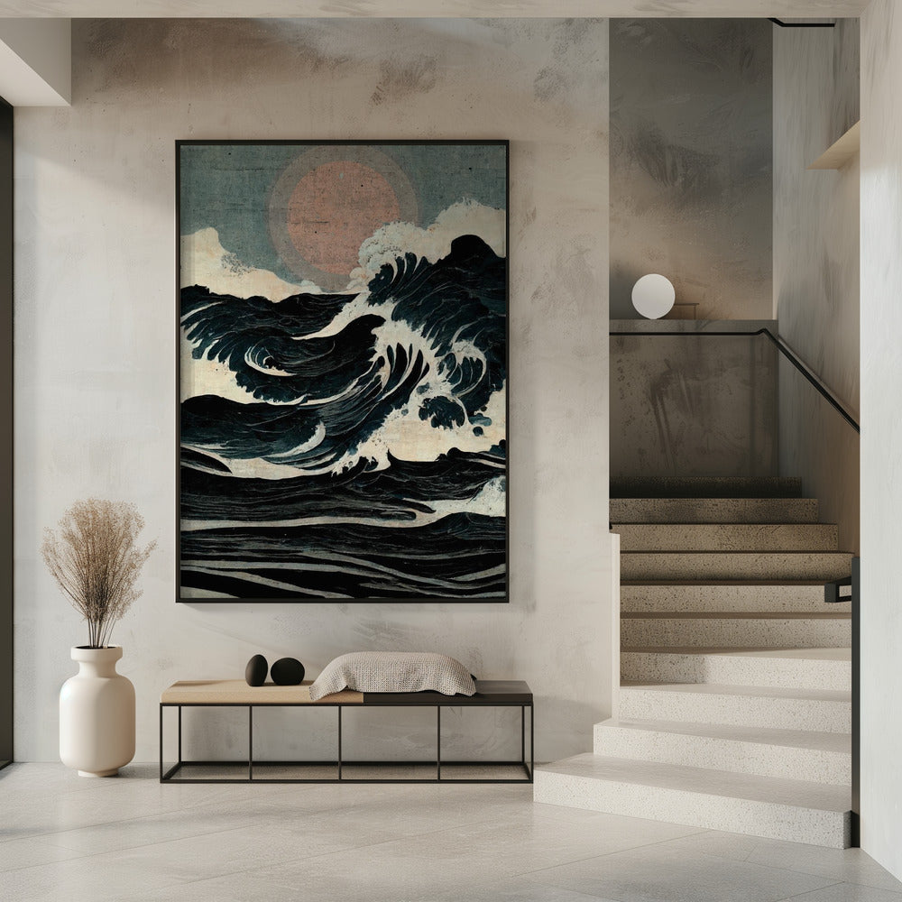 Celestial Wavescape | Poster