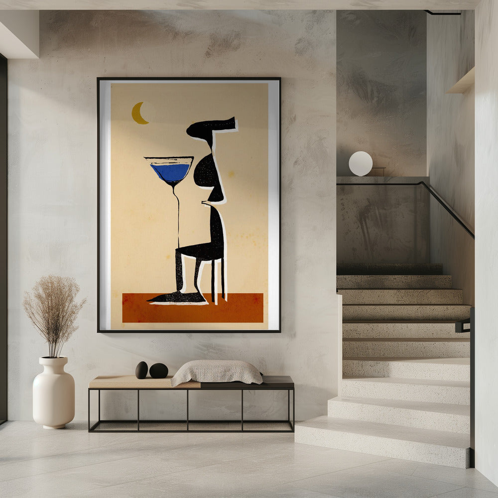 Moonlit Martini | Poster